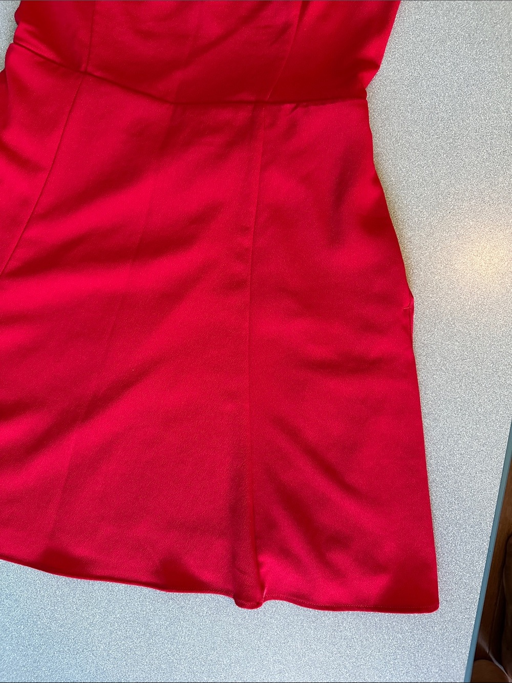 ABERCROMBIE & FITCH Red Mini Dress | Size S - Picture 5 of 10